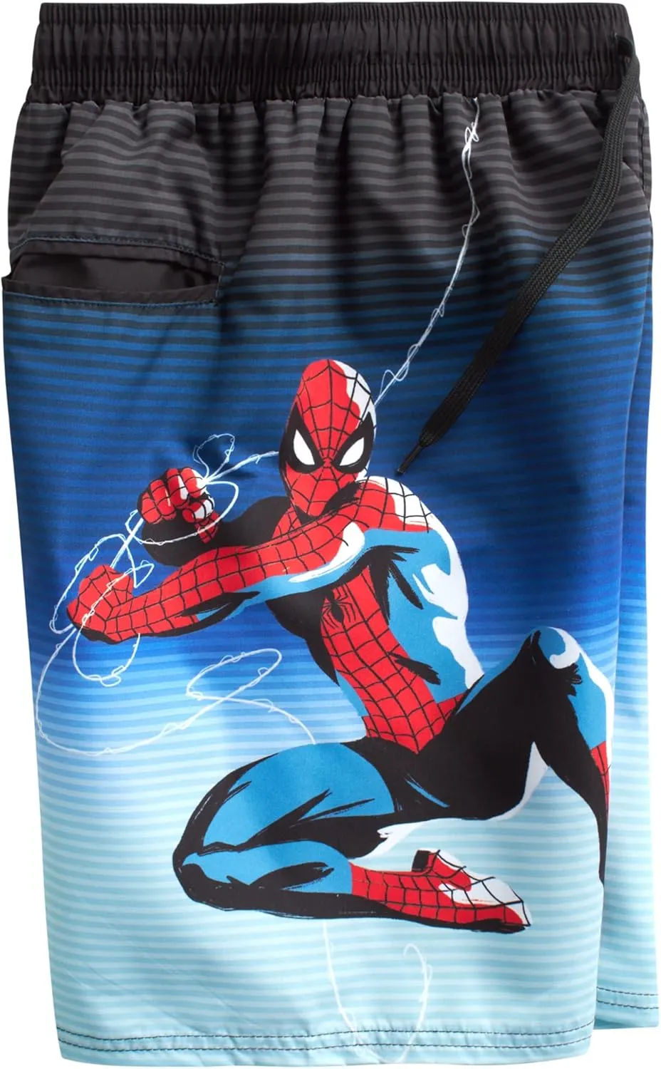Marvel Boys Rash Guard Set - 2 Piece Spiderman Spidey & His Amazing Friends UPF50  Swim Shirt & Swim Trunks for Boys (2T-12)