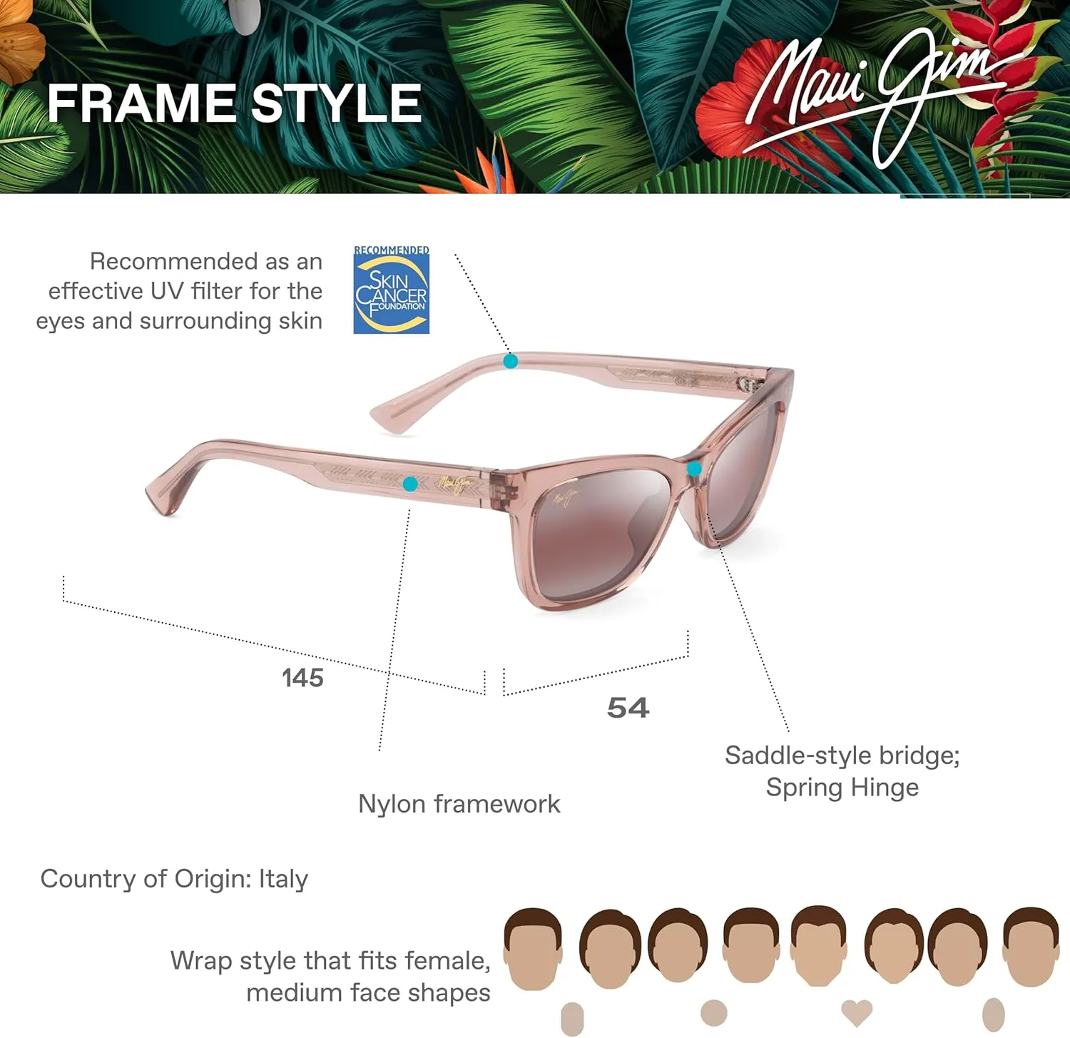 Maui Jim Women's Modern Sunglasses
