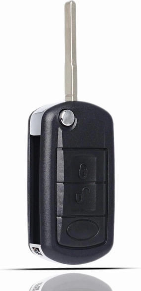 MechanMagic Key Fob Remote Replacement Fits for Land Rover Range Rover 2006 2007 2008 2009 2010/Range Rover Sport/LR3 2005-2009 FCC ID: NT8-15K6014CFFTXA Keyless Entry Remote Control Flip Key