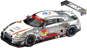 Metal Toy Vehicle 1:43 Ebbro for Nissan GTR R35 Super GT300 TANAX 2020 Die-Cast Miniature Racing Model Collection Scale Vehicles