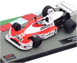 Metal Toy Vehicle 1:43 for F1 Williams FW04 1975 Alloy Racing Car Model Static Display Collection Scale Vehicles