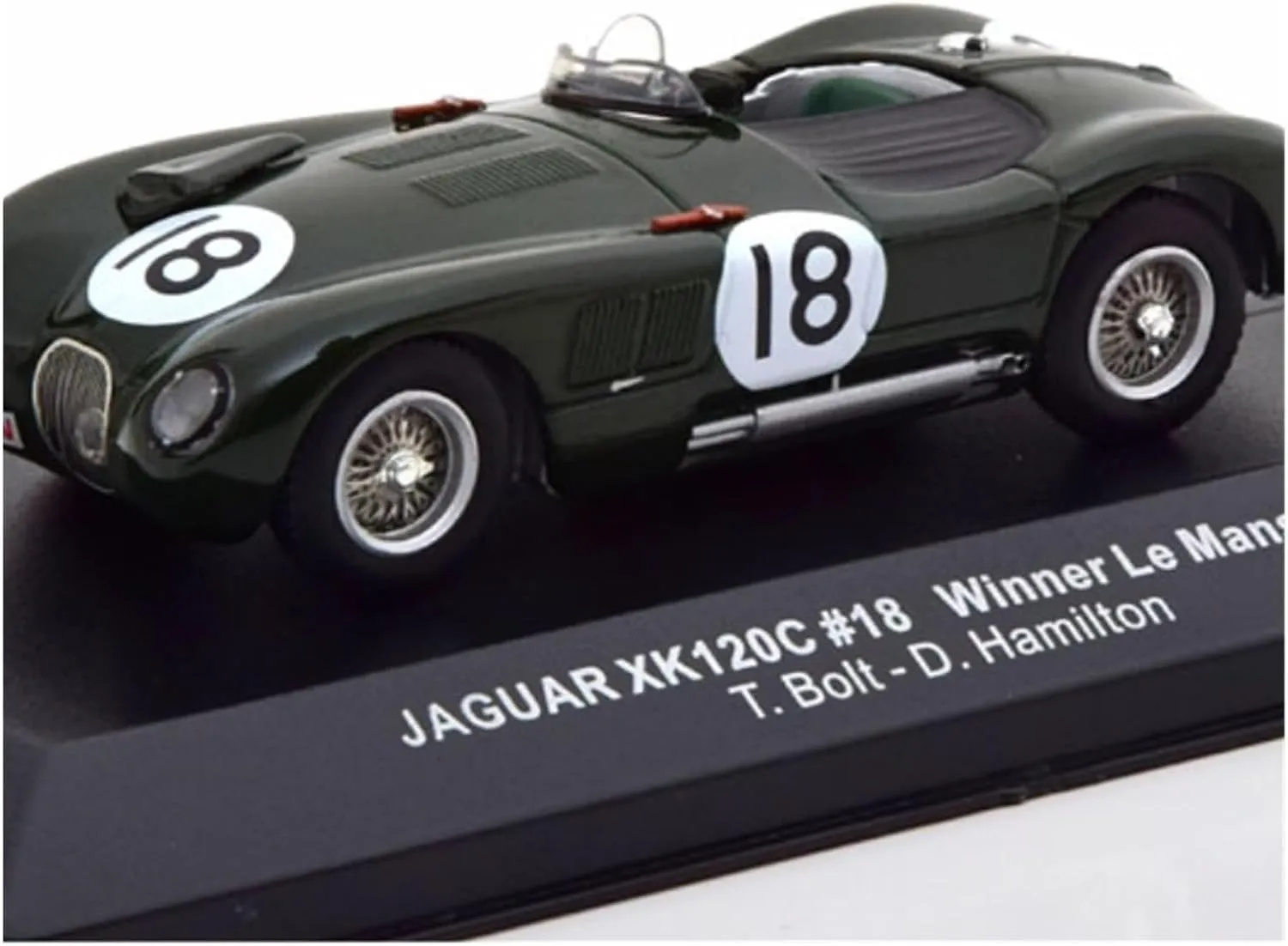 Metal Toy Vehicle 1:43 for Jaguar XK120 C 1953 Le Mans Champion Alloy Rally Car Model Static Ornament Collection Scale Vehicles