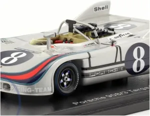Metal Toy Vehicle 1:43 for Porsche 908/03#8 Targa Florio 1971 Alloy Racing Car Model Static Display Adult Collection Scale Vehicles