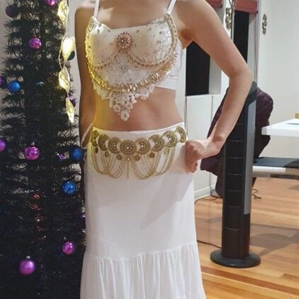 Metal Chain Waist Belt Coin Zcargel Tassel Waist Chain Ethnic Style Body Chain Adjustable Waist Accessories Alloy Rhinestones Waist Chain Fashion Cowgirl Concho Country Waist Chain Belts