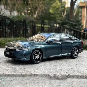 Metal Die Cast Toy Cars Die-Casting 1:18 Scale for Honda Inspire 2022 Alloy Car Model Fan Hobby Decoration Collection Adult Toys for Home Or Office Décor