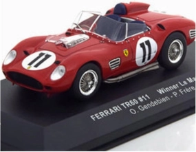 Metal Toy Vehicle 1:43 for Ferrari TR60 1960 Le Mans Winning Alloy Racing Car Model Static Ornament Adult Collection Scale Vehicles