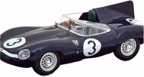 Metal Toy Vehicle 1:43 for Jaguar D-Type 1957 Le Mans Championship Car Alloy Rally Car Model Static Ornament Collection Scale Vehicles