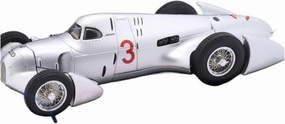Metal Toy Vehicle 1:43 Union Type B 1935 for Audi Silver Arrow Alloy Racing Car Model Adult Collection Ornament Scale Vehicles