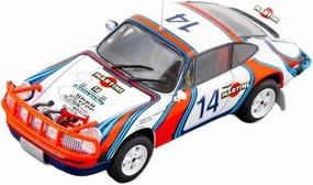 Metal Toy Vehicle Die-cast for Porsche Racing Car Model Collection Martini 911 SC Safari 1978 1/43 Altaya IXO Scale Vehicles
