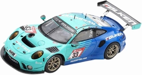 Metal Toy Vehicle Die-cast for Porsche Racing GT3 R 2020 Falken New York North Raceway 1/43 Spark Sg690 Finished Model Scale Vehicles