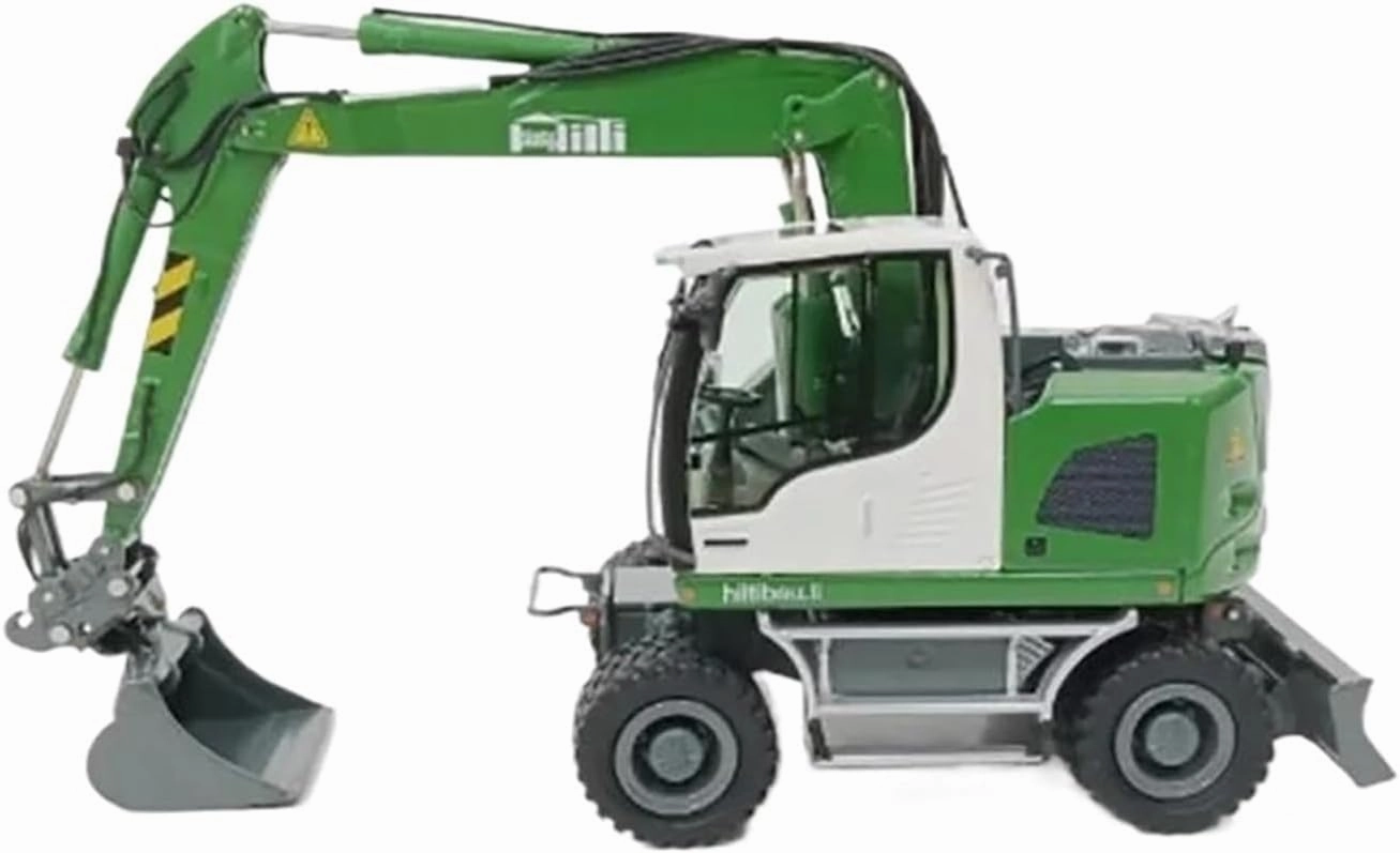 Metal Vehicles Toys 1:50 for LIEBHERR A918 Wheel Excavator Alloy Car Model Collectibles Adult Hobby Toys Display Home Or Office Décor