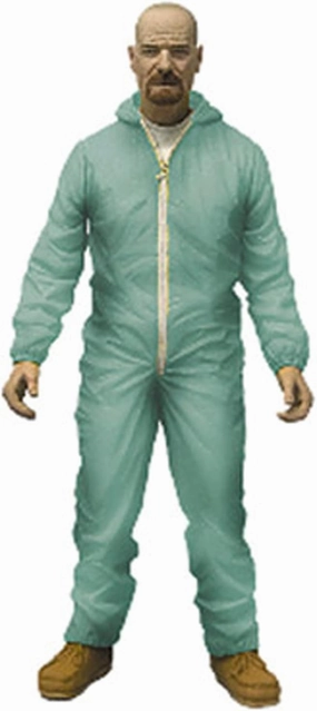 Mezco Toys Breaking Bad: Green Haz-Mat Suit Walter 6" Figure, White