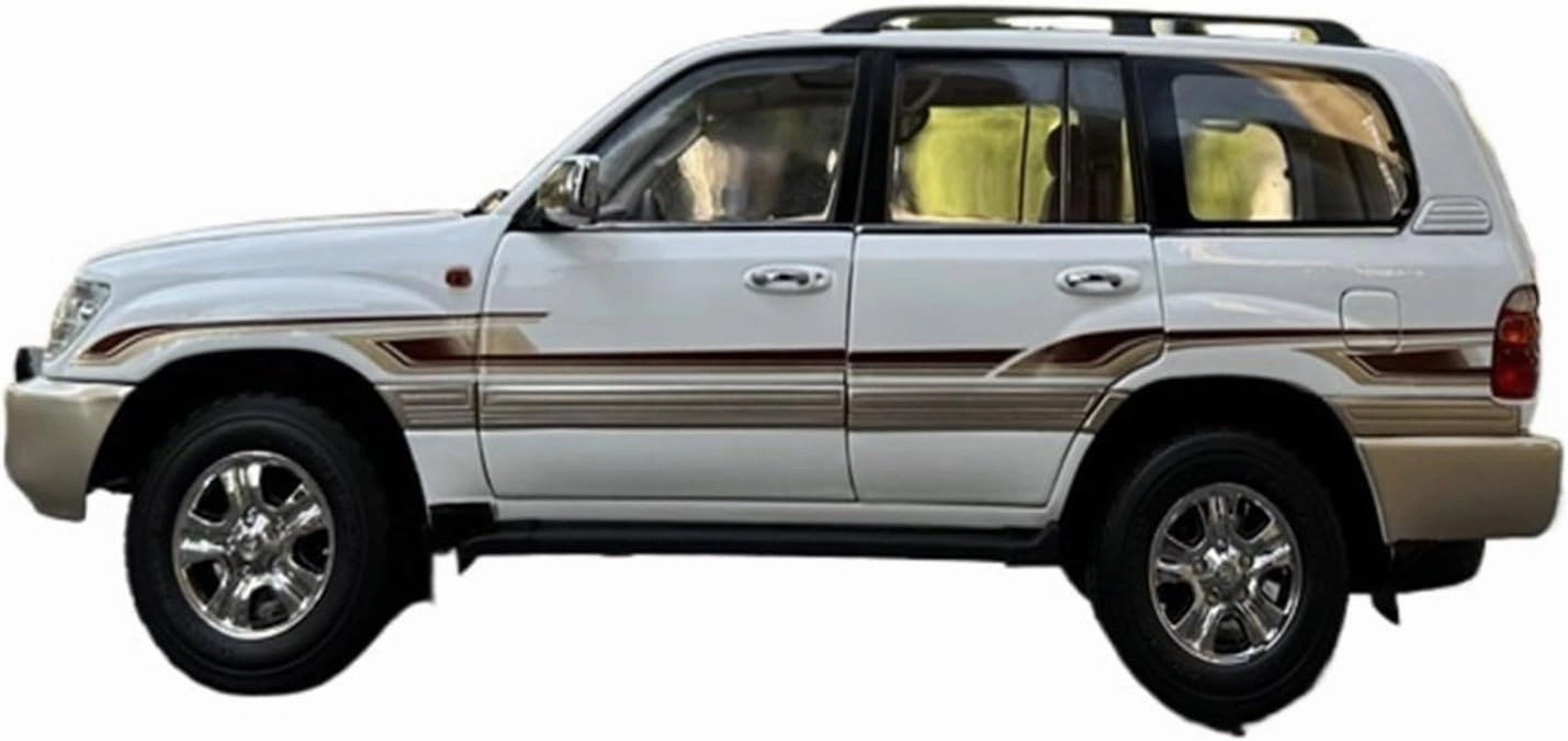 Mini Cars Replica 1:18 for Toyota Land Cruiser 4700 Crossover LC100 Alloy Full Door Decoration Car Model Scale Toys Race Car Birthday Party Decorations