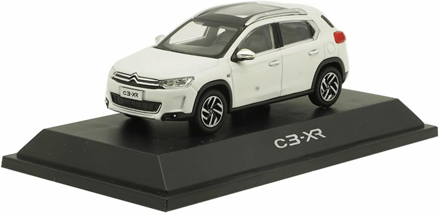 Mini Cars Replica 1:43 for Citroen C3-XR Citroen Die Cast Alloy Car Model Simulation Mini Vehicle Desktop Decoration Race Car Birthday Party Decorations