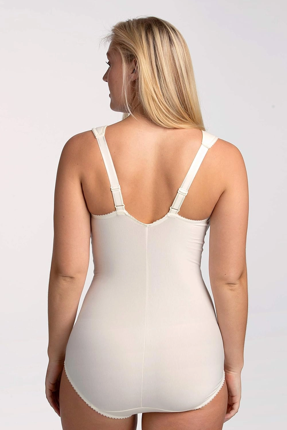 Miss Mary of Sweden Lovely Lace Shaping Womens Non-Wired Cotton Body