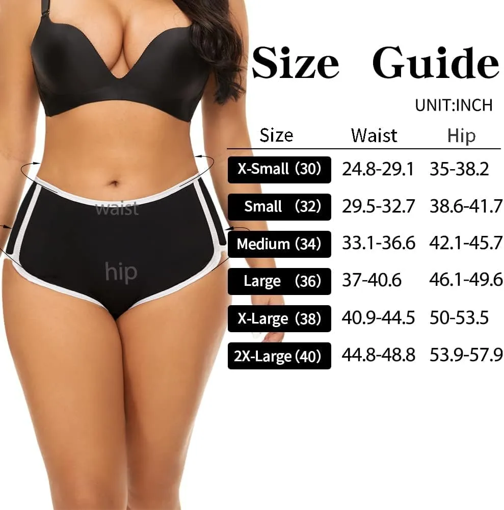 Mordlanka Women Boyshorts Underwear Cotton Panties Stretch Boxer Brief…