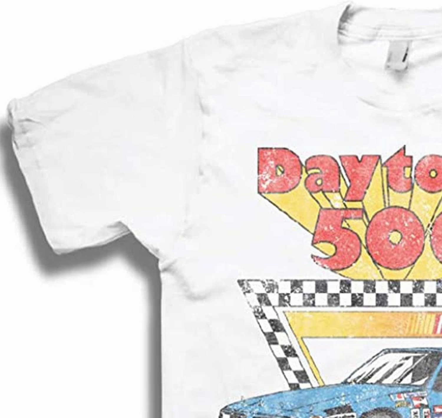 NASCAR Vintage Daytona 500 Shirt - Vintage Race Car Racing Mens Graphic T-Shirt