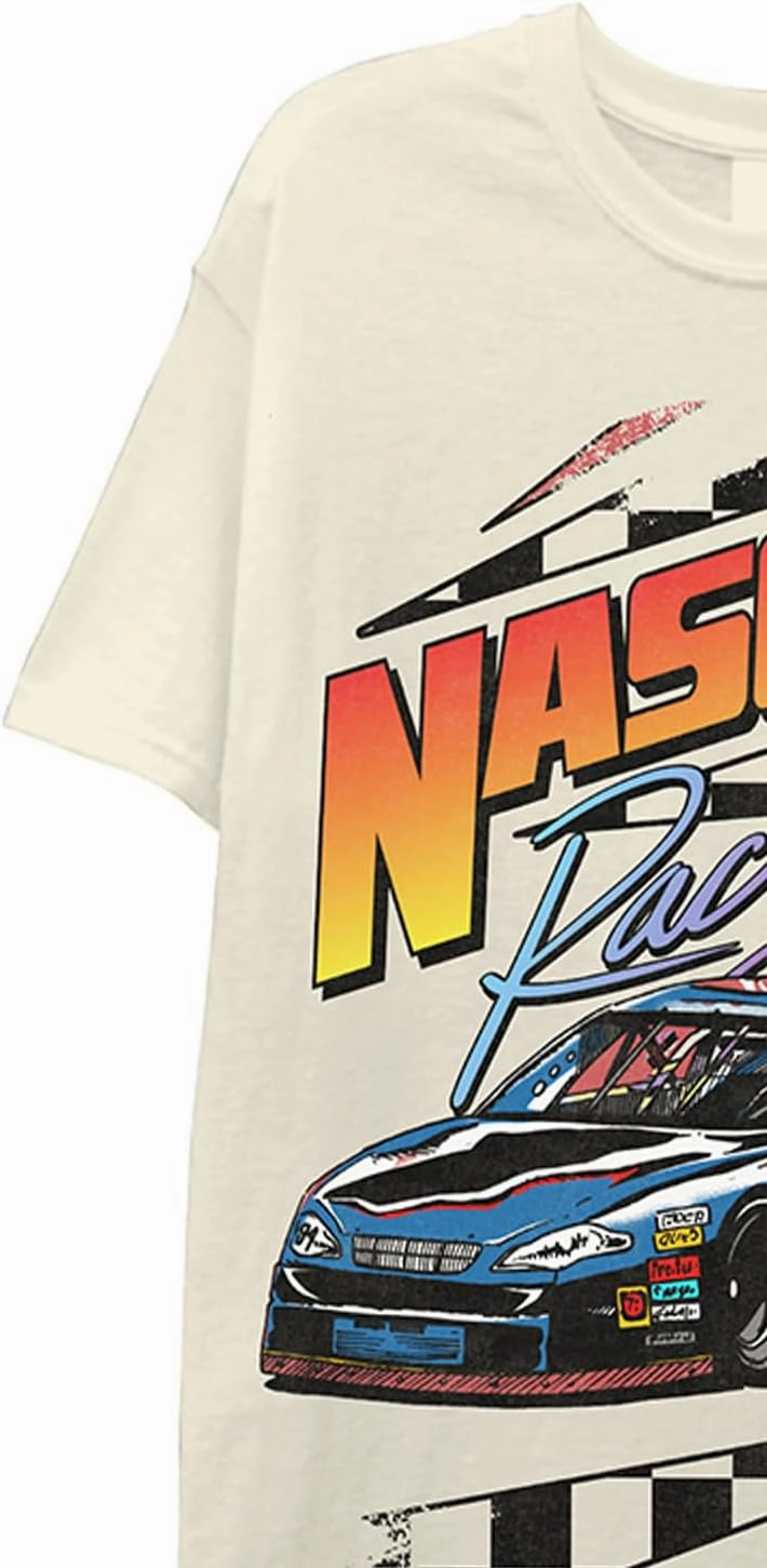 NASCAR Vintage Daytona 500 Shirt Racing Mens Graphic T-Shirt
