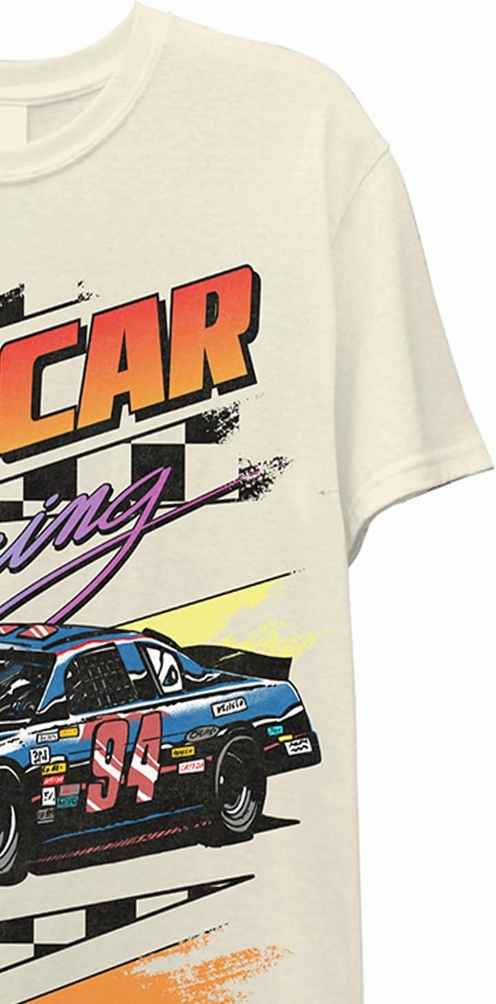 NASCAR Vintage Daytona 500 Shirt Racing Mens Graphic T-Shirt
