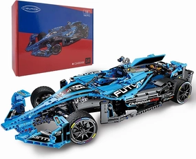 NEWRICE Formula 1 Racing Car Building Set, MOC 1:8 Scale Model Building Blocks Toys,for for 12  Years Kids Adults(1667 Pieces)