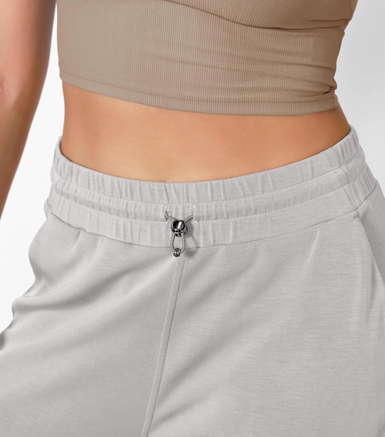 ODODOS Women's Modal Soft Jogger Pants with Pockets Adjustable Shockcord High Waist Sweatpants Casual Lounge Pants
