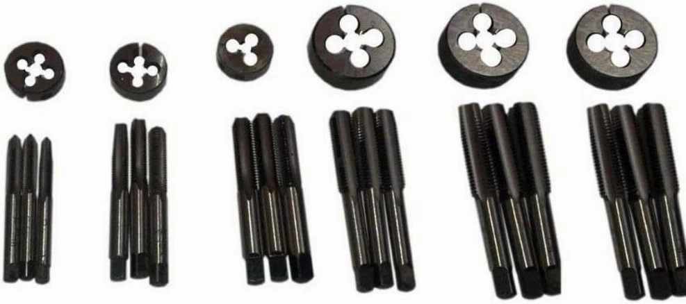 OMEX NEW BSW TAP DIE SET 3/16" - 1/2" - 24 PCS SET - BRITISH STANDARD WHITWORTH