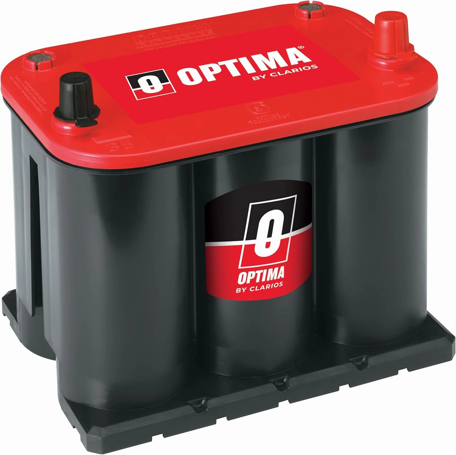 OPTIMA Batteries High Performance 35 RedTop Sealed AGM Car, Truck and SUV Starting Battery, 720 CCA, SAE Terminal, Maintenance Free, Versitile Mounting