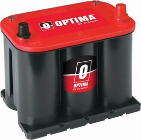 OPTIMA Batteries High Performance 35 RedTop Sealed AGM Car, Truck and SUV Starting Battery, 720 CCA, SAE Terminal, Maintenance Free, Versitile Mounting