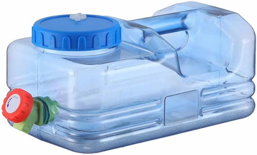Orgonite Camping Water Container with Faucet - Portable Emergency Water Storage Tank for Outdoor Camping & Hiking
