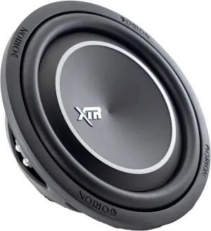 ORION XTR12SWD2 XTR Series 12” Shallow Mount Subwoofer, 500W RMS, 2000W Max Power, Dual 2 Ohm Voice Coils, Slim Profile for Tight Spaces, High-Performance Car Speaker for Car Audio Enthusiasts