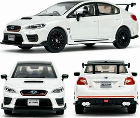 PAUDI MODEL 1/64 Scale Diecast Model Cars WRX STI S208 White