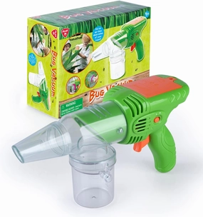 PLAY Bug Vacuum for Kids,Bug Catcher kit for Kids,Eco-Friendly Bug Suction Toy Vacuum with Magnifying Glass Viewing Chamber, for Boys Age 4 