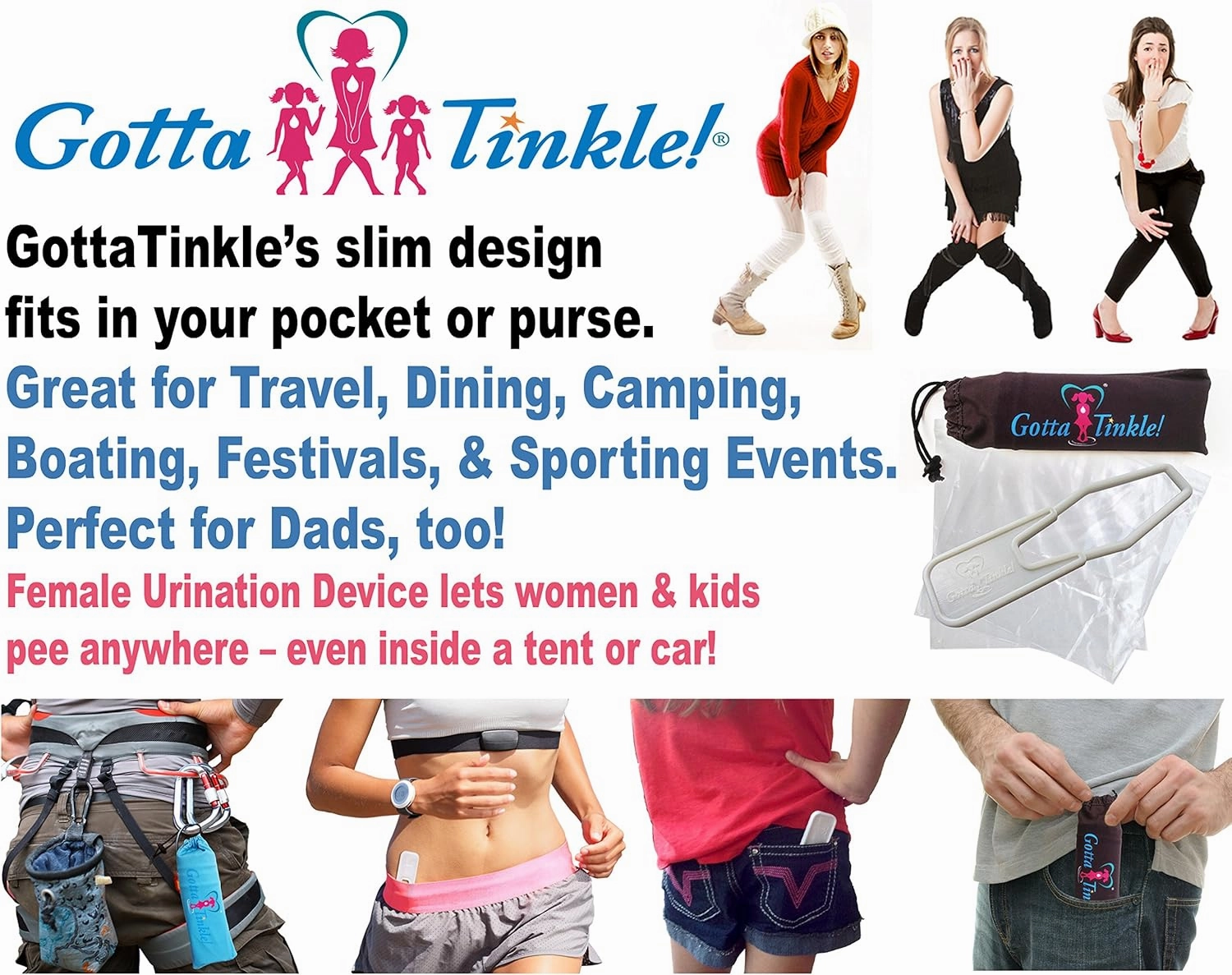 Portable Reusable Female Urination Device