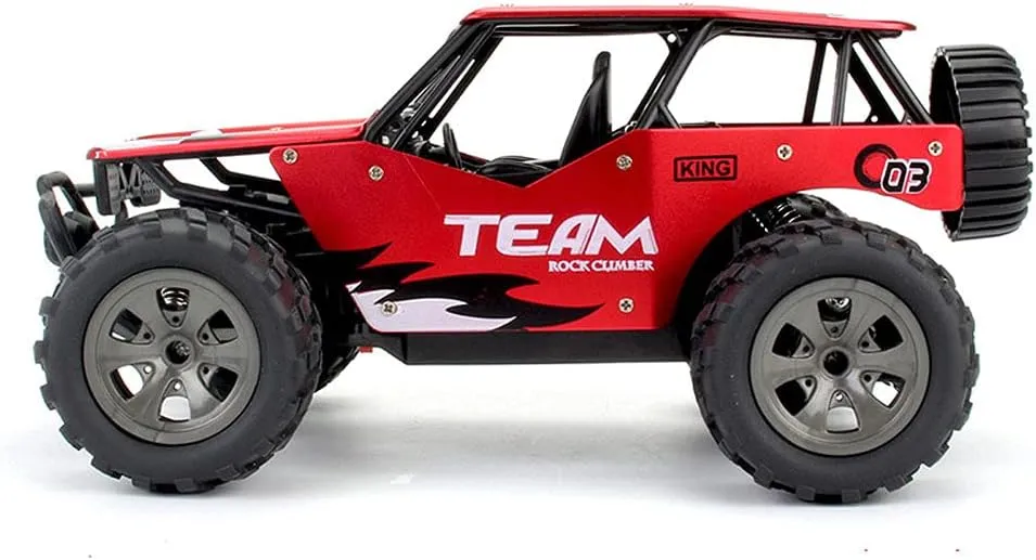 RC Racing Die-cast Climbing Car 2.4GHz Alloy Drift Car 1:18 Rechargeable Toy Car High Speed Mechanical Car Super Large Children's Remote Control Car Boy Girls Birthday Toy for Kids Gift