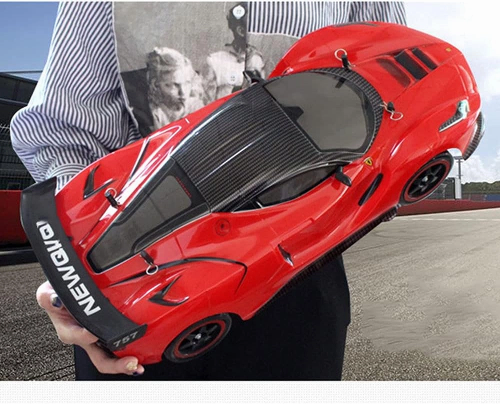 RC 1:10 Full-Scale 2.4G Super Large Remote Control Car Charging 4WD Drift Racing 46CM Super Large Body High-Speed Car Uses 520 Motor Speed Up to 40KM/H Boy Toy Car Children’s Gift