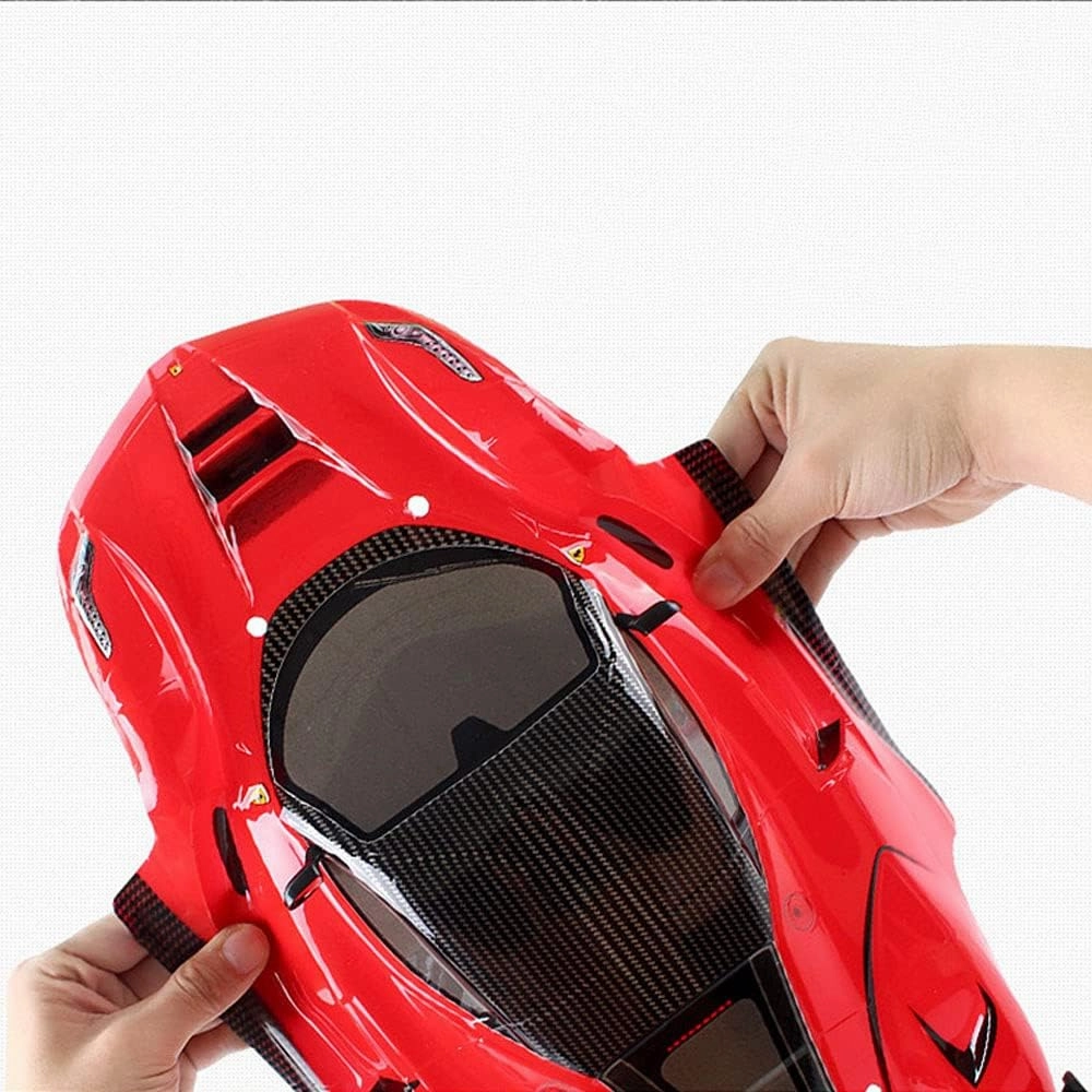 RC 1:10 Full-Scale 2.4G Super Large Remote Control Car Charging 4WD Drift Racing 46CM Super Large Body High-Speed Car Uses 520 Motor Speed Up to 40KM/H Boy Toy Car Children’s Gift