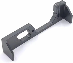 RC Car Accessories Compatible with WLtoys 284131 K989 K969 K979 K999 P929 for MINI-Q for MINI-Z Q8 Q9 1/28 RC Car Parts Metal Battery Holder Battery for Seat(Black)