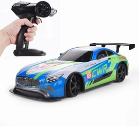 RC Drift Racing Car 25KM/H High Speed Remote Control Car Drift for Kids Adults, 1/10 Scale RC Drift Car Super Fast RC Sport Racing Car Drift Vehicles Truck