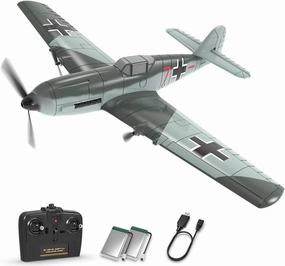 RC Plane RTF for Beginners,2.4Ghz 3CH Remote Control Airplane Easy to Fly with Gyro Stabilization，Outdoor Hobby WWII,with Xpilot Stabilization System (FW190)