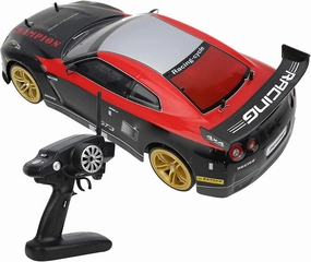 RC Racing Car,1:10 2.4G RC Car Drift Racing Car Children Kid Remote Control Vehicle Toys Gifts(Single electric drive)