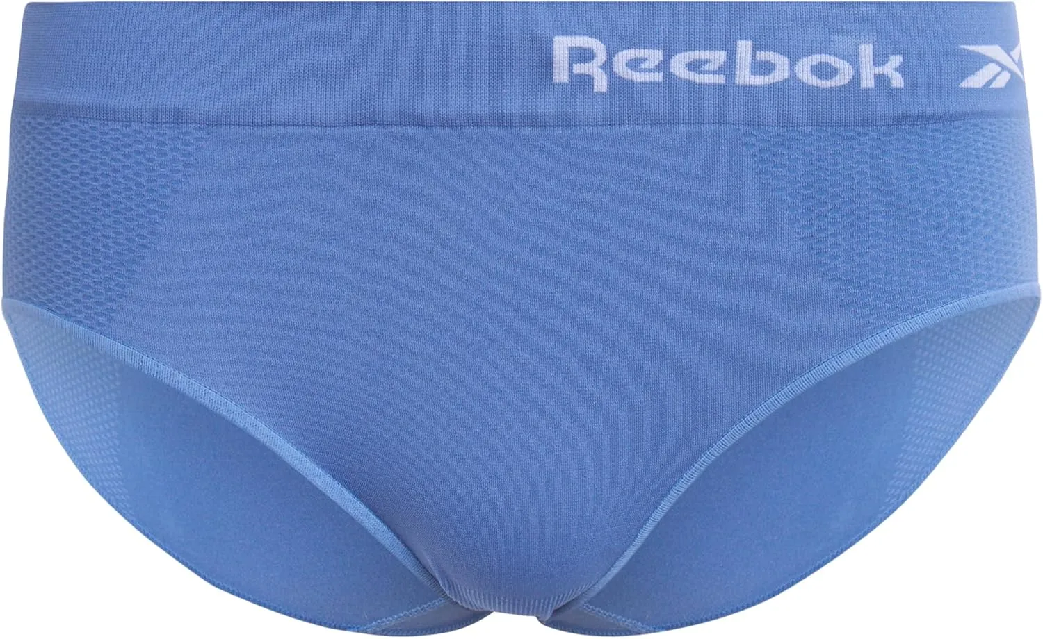 Reebok Hipster Panties for Women - 3 Pack Stretch Performance Seamless Underwear with Relaxed Tagless Waist (S-XL)