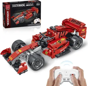 Remote Control Formula 1 Racing Car Building Kit,1:14 Scale Model Car,Collectible Car Building Blocks Toys,for 8  Year Boys.Adult.New 2022(631Pieces)