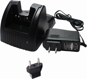 Replacement for Standard Horizon HX270S Charger with EU Adapter - Compatible with Standard Horizon FNB-83 Two-Way Radio Chargers (100-240V)