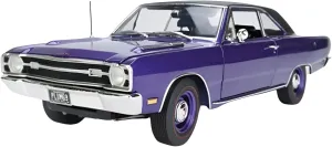 Resin Car Vehicle Model Fit for Dodge Dart GTS 440 1969 1 18 Purple Alloy Classic Car Model Lady Collection Festive Deluxe Gift
