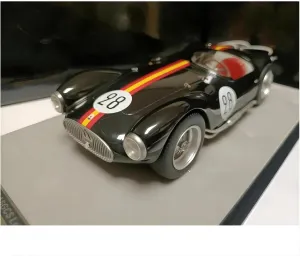 Resin Car Vehicle Model Fit for Maserati A6GCS #28 1964 1 18 Simulated Le Mans Racing Car Model Collection Static Display Festive Deluxe Gift