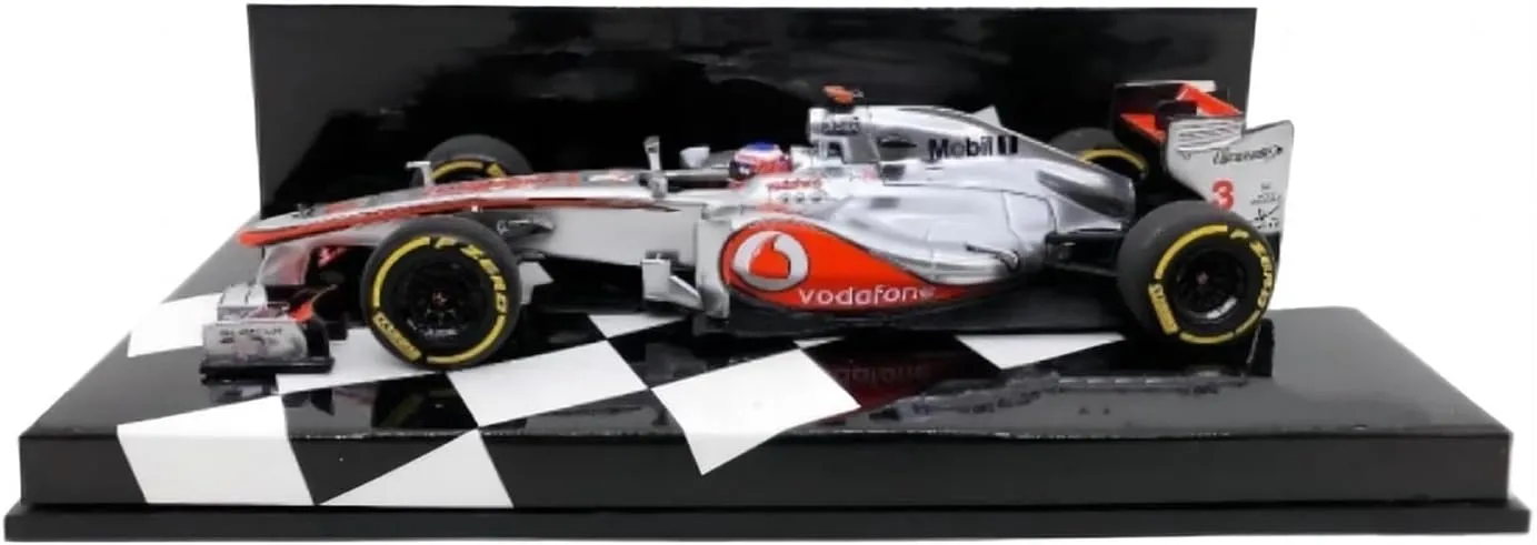 Resin Car Vehicle Model Fit for MP4-27 2012 Jenson Button 1 43 Resin Static Car Model Adult Collector's Edition Classic Ornament Festive Deluxe Gift