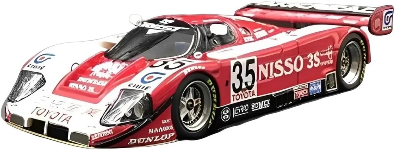 Resin Car Vehicle Model Fit for Toyota 92C-V #35 Le Mans 1992 1 43 Resin Car Model Fans Classic Memorabilia Collection Festive Deluxe Gift