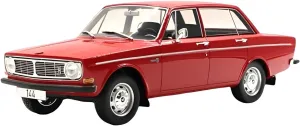 Resin Car Vehicle Model Fit for Volvo 144 1 18 Resin Classic Car Model Fully Enclosed Souvenir Ornament Red Festive Deluxe Gift