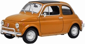 Resin Car Vehicle Model Fit for Fiat 500 1 18 Retro Alloy Classic Car Model Souvenir Decoration Collectible Display Festive Deluxe Gift