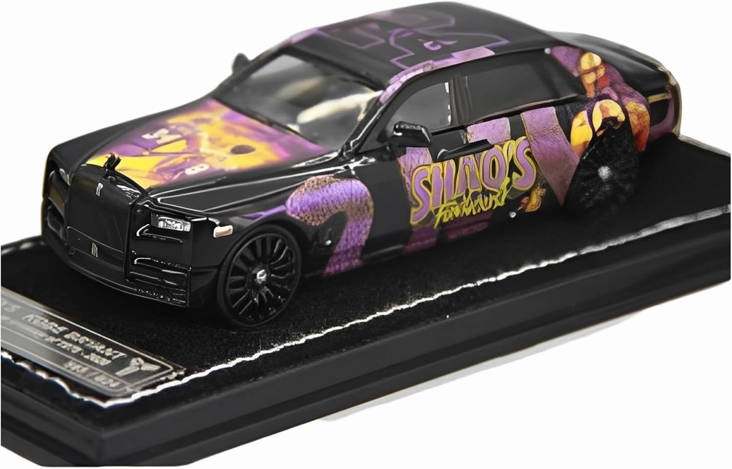 Resin Car Vehicle Model Fit for Rolls-Royce Phantom 8 Generation 1 64 Alloy Racing Car Model Hobby Toy Vehicles Fan Collection Festive Deluxe Gift